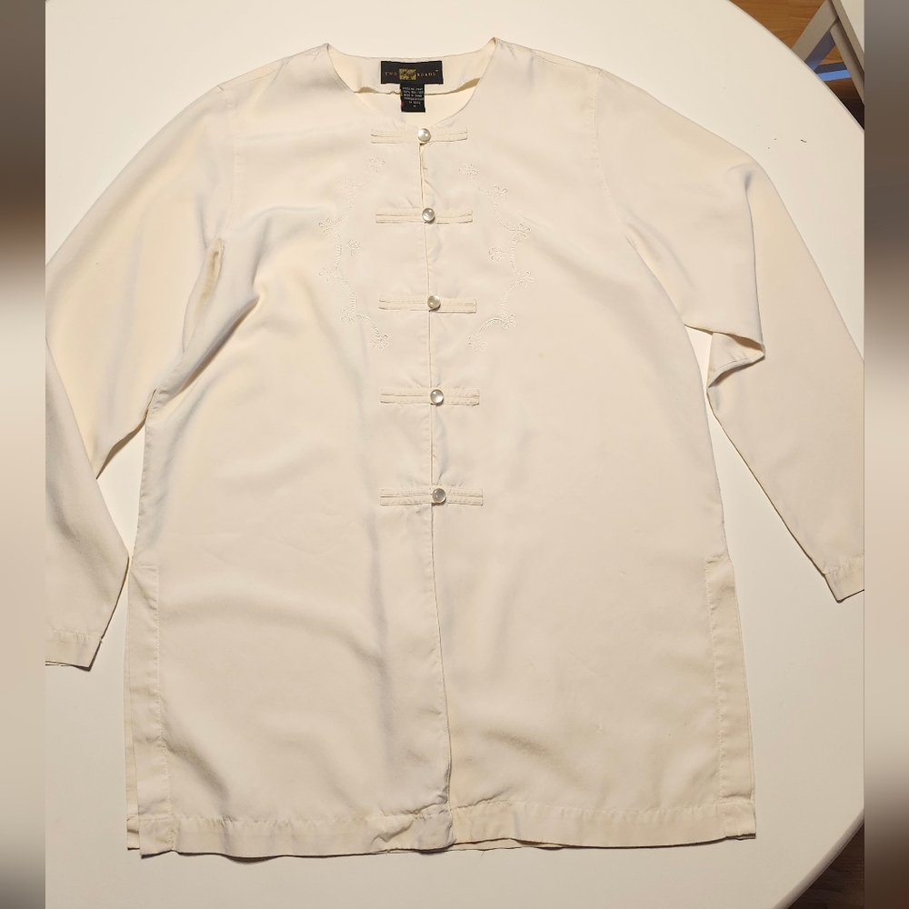 Vintage Two Roads Silk Blouse